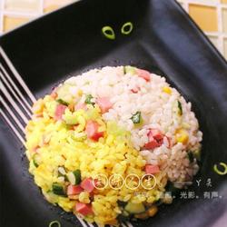 鸳鸯炒饭的做法[图]
