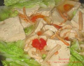 白菜炖豆腐[图]