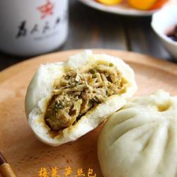 梅菜笋丝包的做法[图]