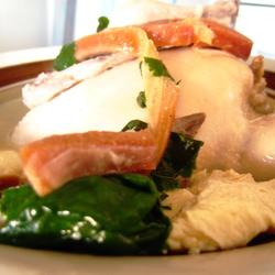 火腿浓汤煨子鸡的做法[图]