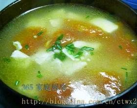 番茄豆腐汤[图]