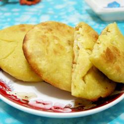 包菜鸡蛋玉米面饼的做法[图]