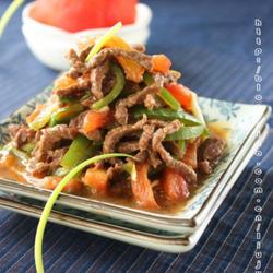 番茄炒牛肉的做法[图]