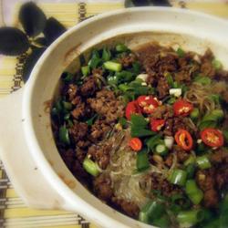 肉末粉丝煲的做法[图]