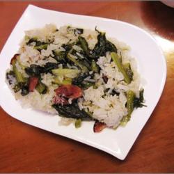 莴苣叶菜饭的做法[图]
