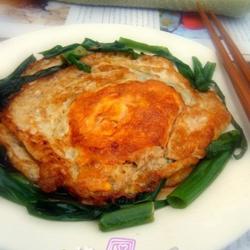 葱烧荷包蛋的做法[图]