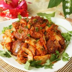 辣白菜烧排骨的做法[图]