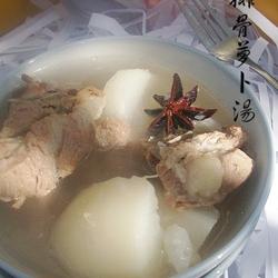 排骨萝卜汤的做法[图]