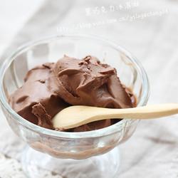 黑巧克力冰淇淋的做法[图]