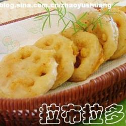 莲藕鳕鱼夹的做法[图]