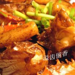 梭子蟹炒年糕的做法[图]