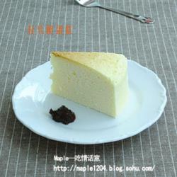 轻乳酪蛋糕的做法[图]