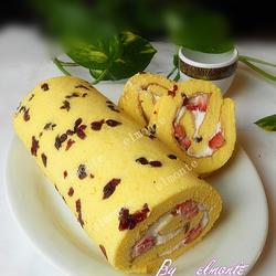 蔓越莓蛋糕卷的做法[图]