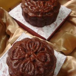 巧克力莲蓉核桃月饼的做法[图]