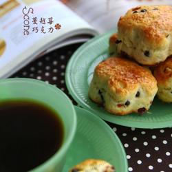 蔓越莓巧克力豆司康的做法[图]