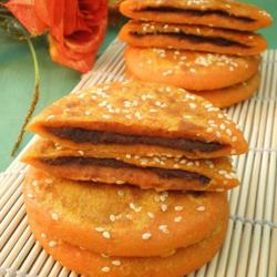 胡萝卜豆沙煎饼的做法[图]