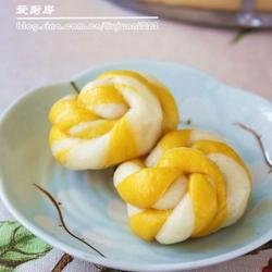 南瓜双色花卷的做法[图]