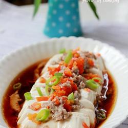 肉末蒸豆腐的做法[图]