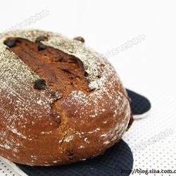 山寨巧克力葡萄干面包的做法[图]