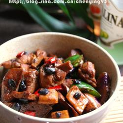 豆豉鸡肉茄煲的做法[图]