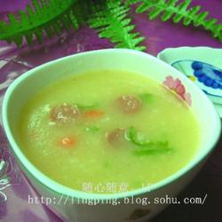 杂蔬南瓜茸的做法[图]