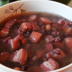 红豆炖肉汤的做法[图]