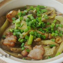 腊肉茄子煲的做法[图]