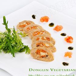 素吉脯宝黄卷佐罗勒青酱汁的做法[图]