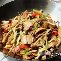 干锅豆干茶树菇的做法[图]