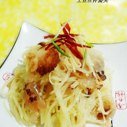 土豆丝拌蜇头的做法[图]