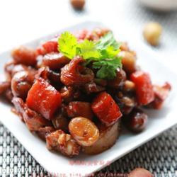板栗鸡块的做法[图]