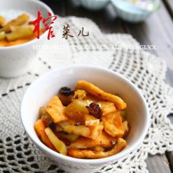 香辣榨菜炒豆干的做法[图]