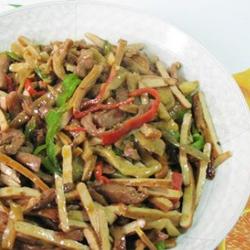 香干榨菜肉丝的做法[图]