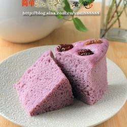 紫薯蒸糕的做法[图]