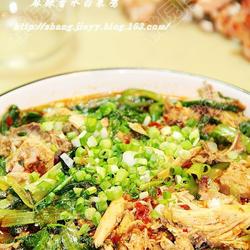 麻辣香水白菜鸡的做法[图]
