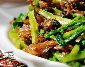 豆豉鲮鱼油麦菜[图]