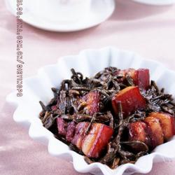 干豇豆红烧肉的做法[图]