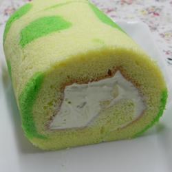 大理石班兰菠萝蛋糕卷的做法[图]