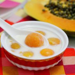 木瓜炖牛奶的做法[图]