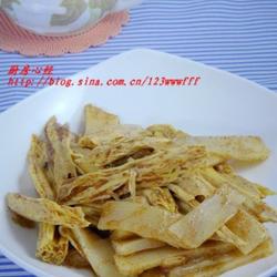 虾籽烧腐竹的做法[图]
