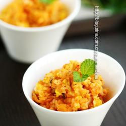 辣白菜鸡蛋炒饭的做法[图]