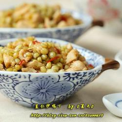 鲜麦仁炒鸡丁的做法[图]