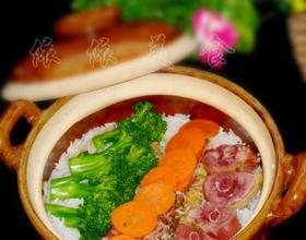 腊鸭腿煲仔饭[图]