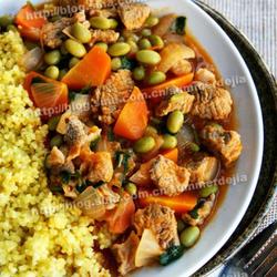 牛肉青豆胡萝卜炖的做法[图]