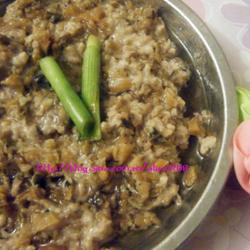 梅干菜蒸肉饼的做法[图]