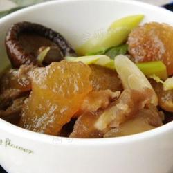 香菇京葱牛筋煲的做法[图]