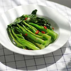 清炒芥蓝的做法[图]