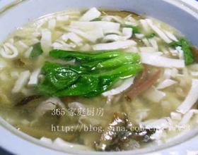 三丝氽豆腐[图]