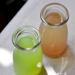 蜂蜜梨汁&蜂蜜黄瓜汁的做法[图]
