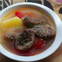 西红柿土豆牛肉汤的做法[图]